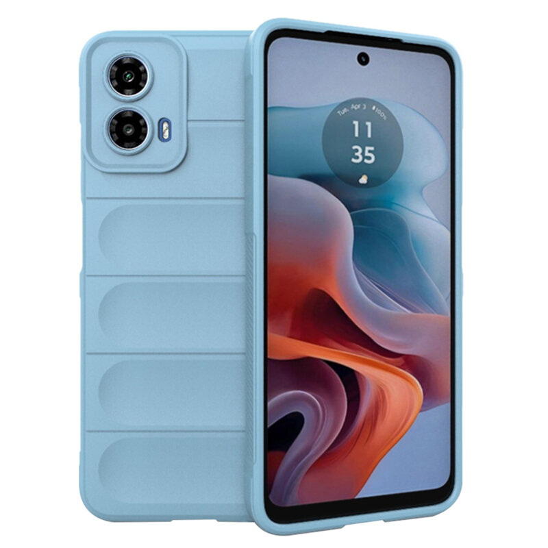 Husa Motorola Moto G34 Techsuit Magic Shield, bleu