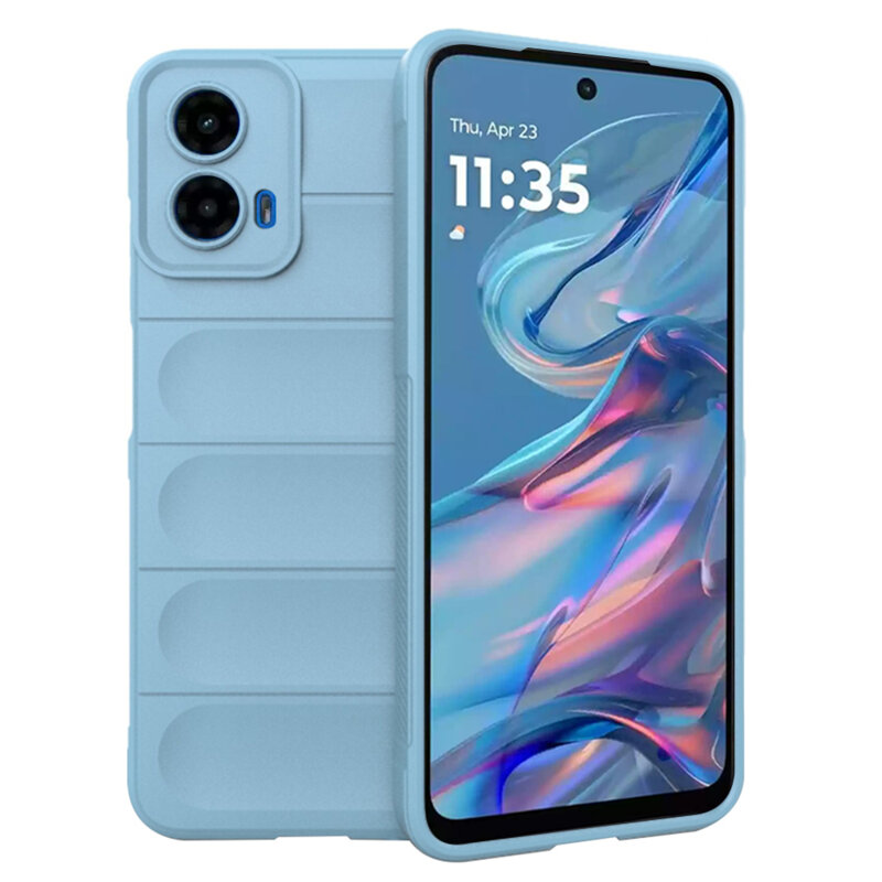 Husa Motorola Moto G45 Techsuit Magic Shield, bleu