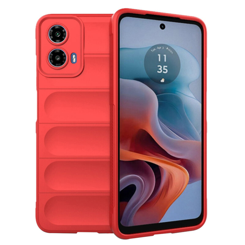 Husa Motorola Moto G34 Techsuit Magic Shield, rosu