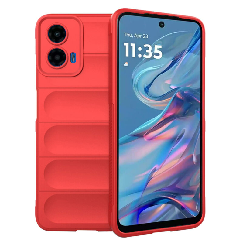 Husa Motorola Moto G45 Techsuit Magic Shield, rosu