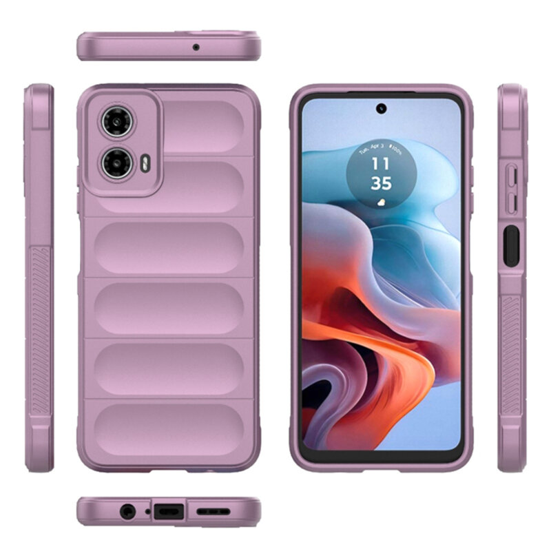Husa Motorola Moto G45 Techsuit Magic Shield, rosu