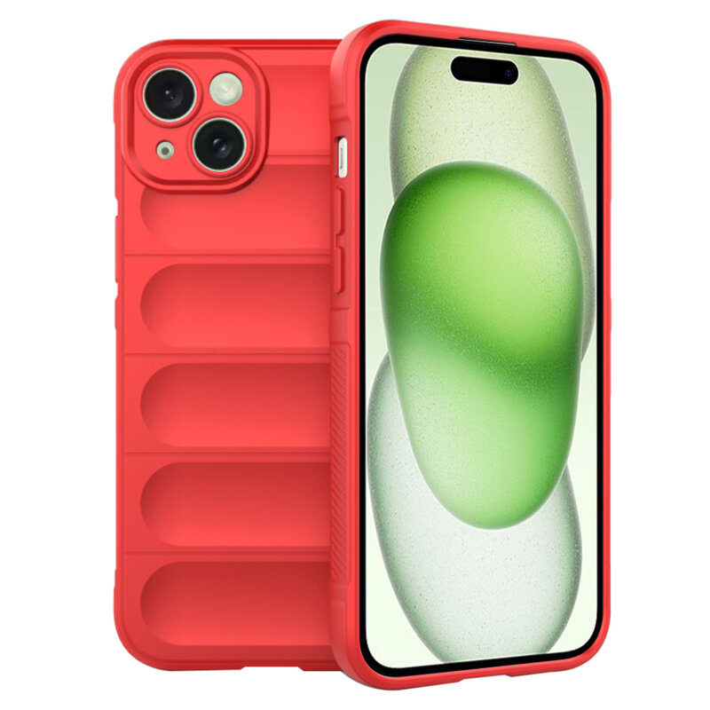 Husa iPhone 15 Plus Techsuit Magic Shield, rosu