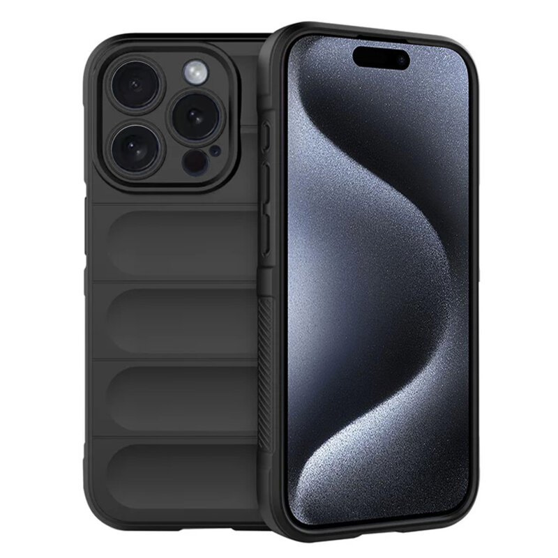 Husa iPhone 15 Pro Techsuit Magic Shield, negru