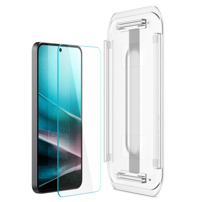 [Pachet 2x] Folie Samsung Galaxy A36 5G Spigen Glas.tR EZ Fit, transparenta