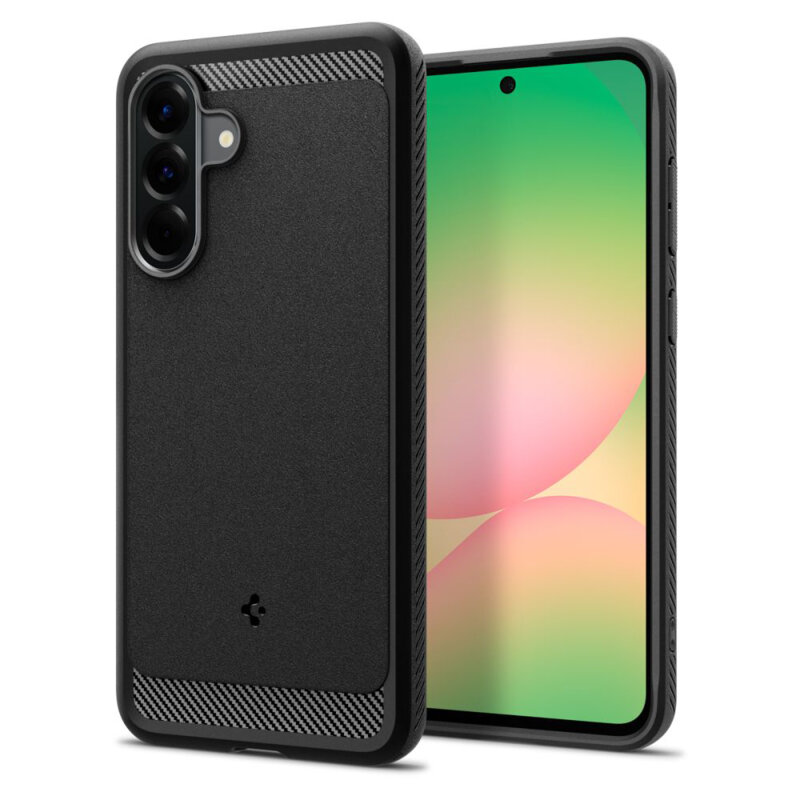 Husa Samsung Galaxy A56 5G Spigen Rugged Armor, negru