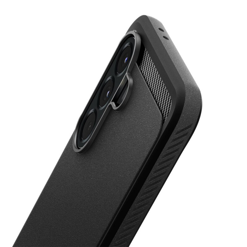 Husa Samsung Galaxy A56 5G Spigen Rugged Armor, negru