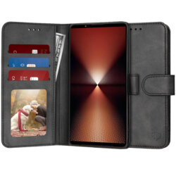 Husa 360 Sony Xperia 1 VI Techsuit Diary Book, negru