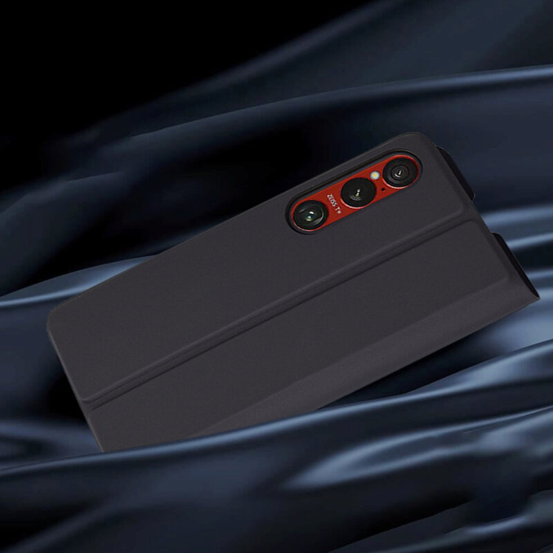 Husa Sony Xperia 1 VI Techsuit Magskin Book, negru