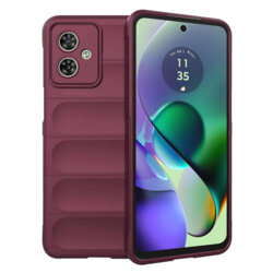 Husa Motorola Moto G54 Techsuit Magic Shield, bordo