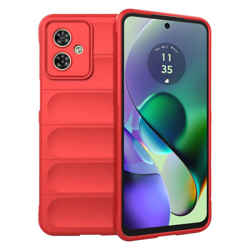 Husa Motorola Moto G54 Techsuit Magic Shield, rosu