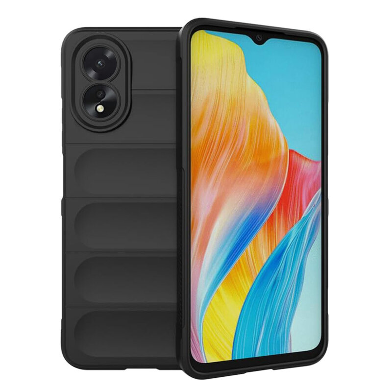 Husa Oppo A18 Techsuit Magic Shield, negru