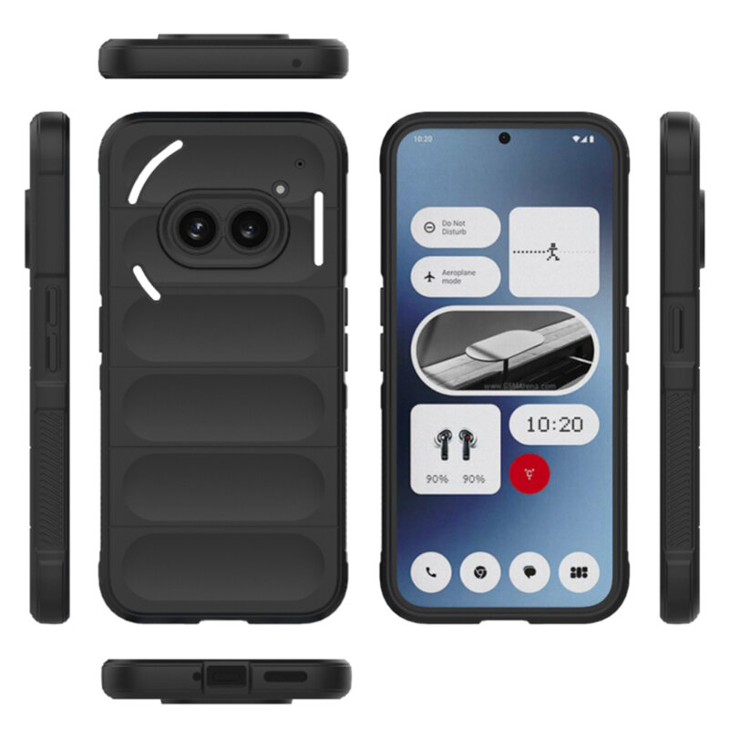 Husa Nothing Phone (2a) Plus Techsuit Magic Shield, negru