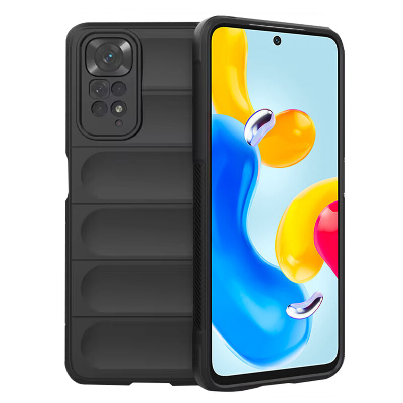 Husa Xiaomi Redmi Note 11S Techsuit Magic Shield, negru