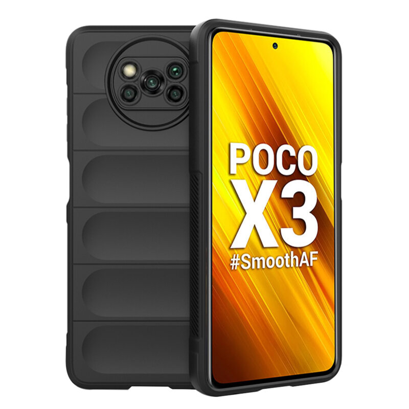 Husa Xiaomi Poco X3 Techsuit Magic Shield, negru
