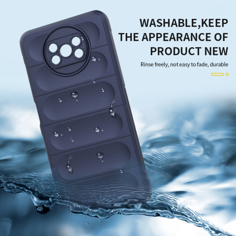 Husa Xiaomi Poco X3 NFC Techsuit Magic Shield, negru