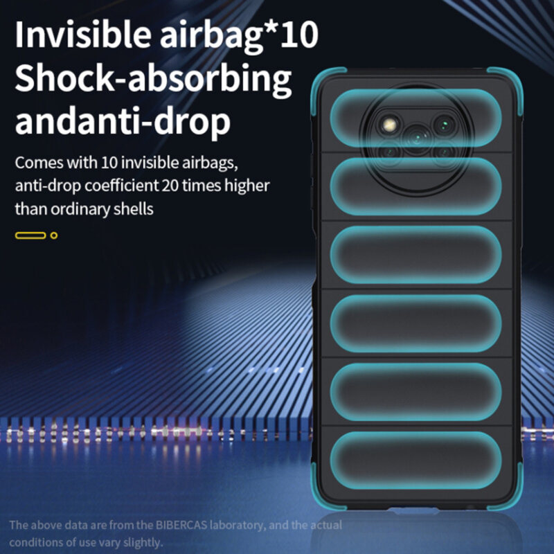 Husa Xiaomi Poco X3 NFC Techsuit Magic Shield, negru