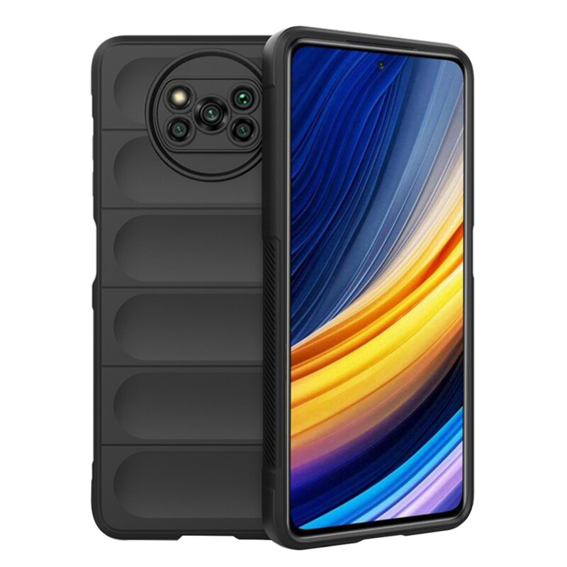 Husa Xiaomi Poco X3 Pro Techsuit Magic Shield, negru