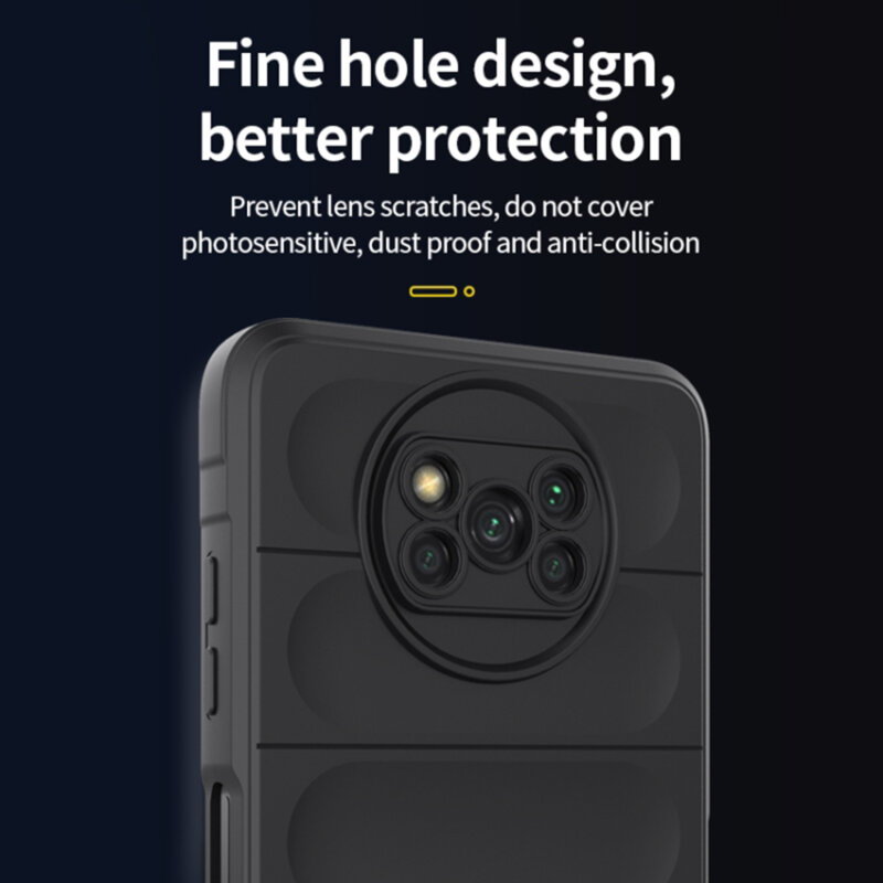 Husa Xiaomi Poco X3 Pro Techsuit Magic Shield, negru