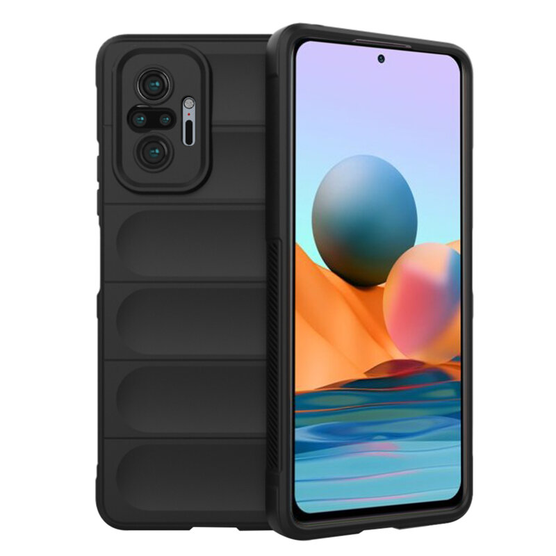 Husa Xiaomi Redmi Note 10 Pro Techsuit Magic Shield, negru