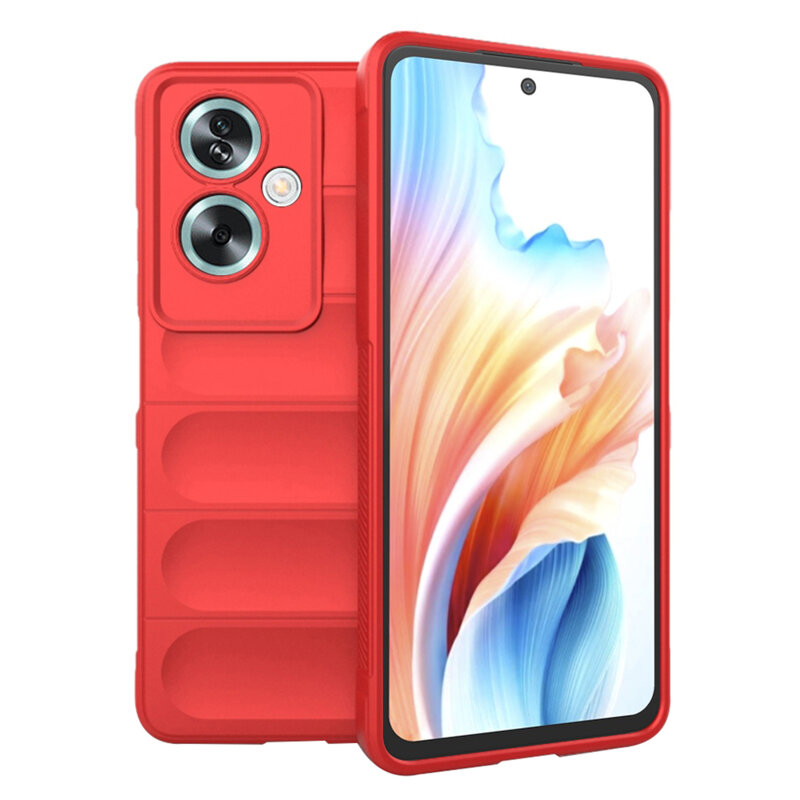 Husa Oppo A79 5G Techsuit Magic Shield, rosu
