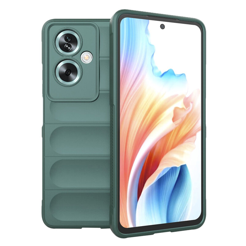 Husa Oppo A79 5G Techsuit Magic Shield, verde
