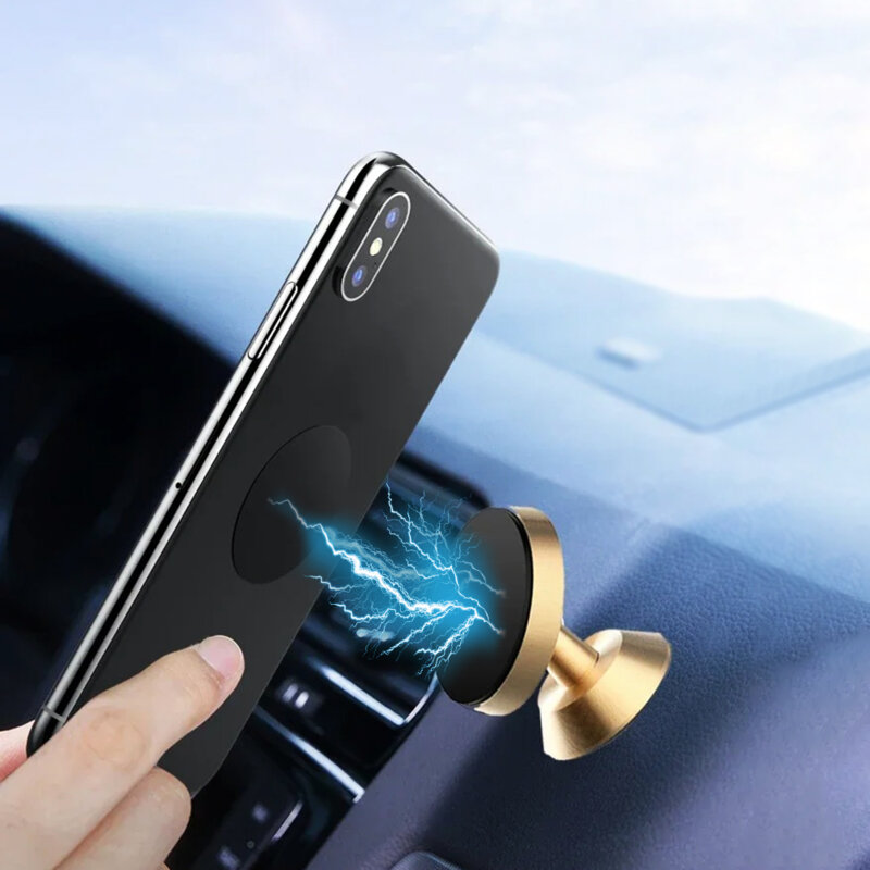 Suport magnetic telefon pentru masina, birou Techsuit TinyGrip S10