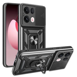 Husa Oppo Reno13 Pro protectie camera Techsuit CamShield Series, negru
