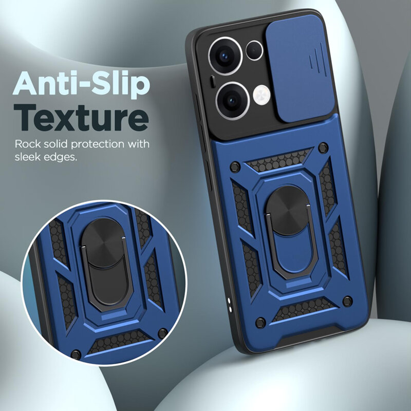 Husa Oppo Reno13 protectie camera Techsuit CamShield Series, roz