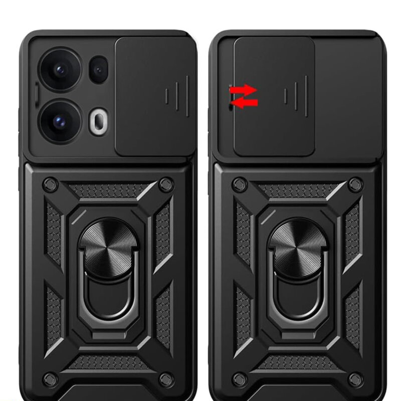 Husa Oppo Reno13 Pro protectie camera Techsuit CamShield Series, roz