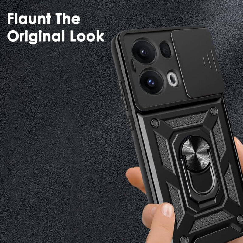 Husa Oppo Reno13 Pro protectie camera Techsuit CamShield Series, roz