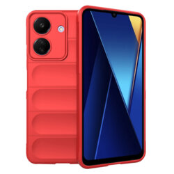 Husa Xiaomi Poco C65 Techsuit Magic Shield, rosu