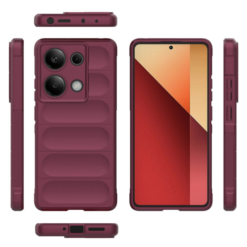 Husa Xiaomi Poco X6 Techsuit Magic Shield, rosu