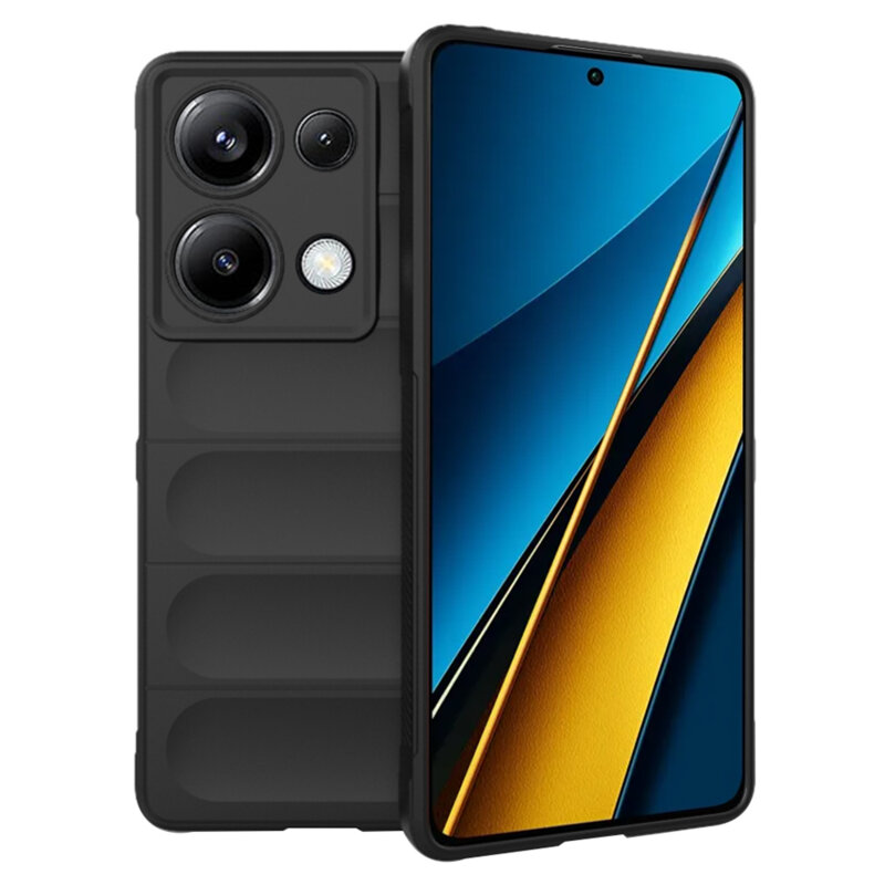 Husa Xiaomi Poco X6 Techsuit Magic Shield, negru