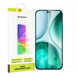 Folie sticla Honor X8c Techsuit Clear Vision Glass, transparenta