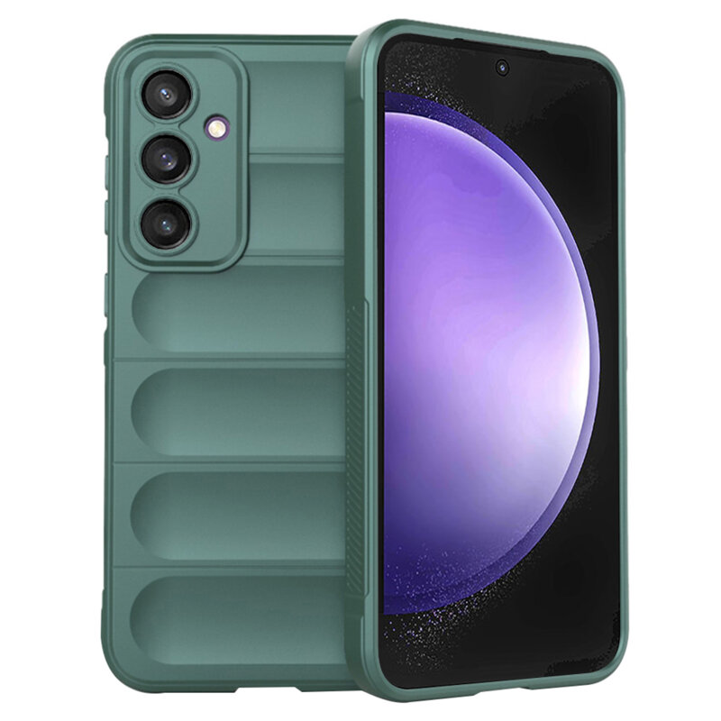 Husa Samsung Galaxy S23 FE Techsuit Magic Shield, verde