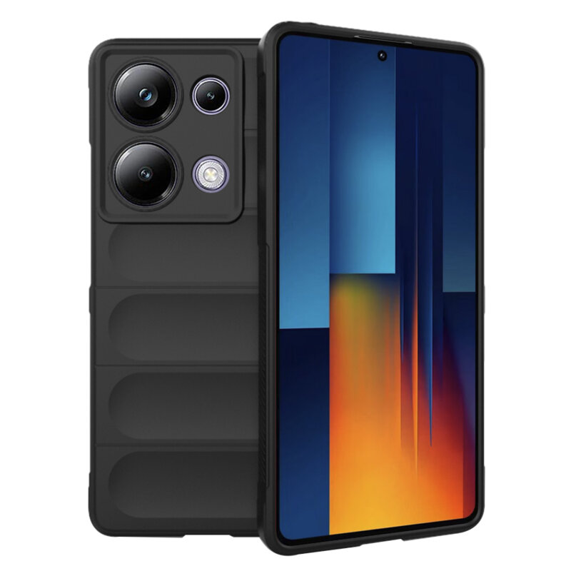 Husa Xiaomi Poco M6 Pro 4G Techsuit Magic Shield, negru