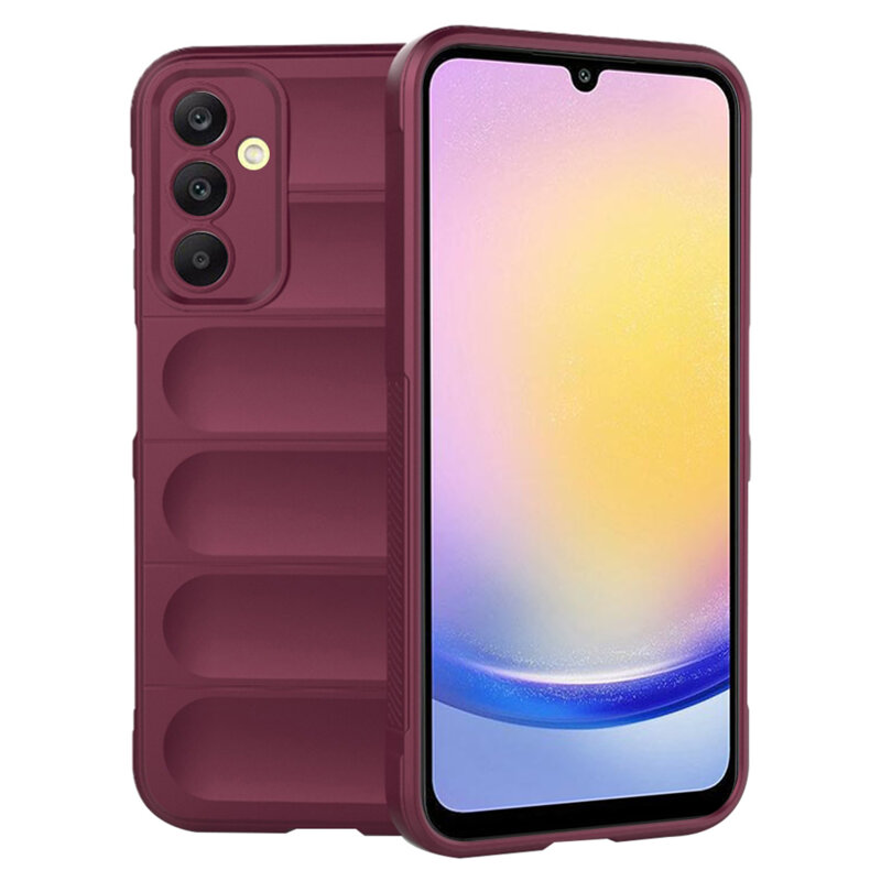 Husa Samsung Galaxy A25 5G Techsuit Magic Shield, bordo