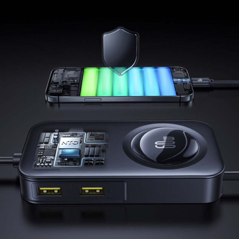 Incarcator priza auto 105W + cablu 60W Baseus, C00069000121-00