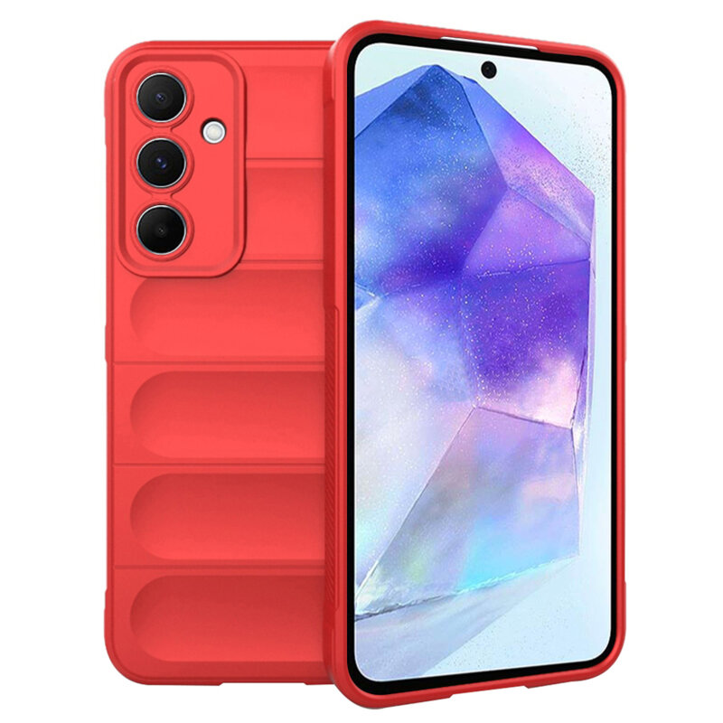Husa Samsung Galaxy A55 5G Techsuit Magic Shield, rosu