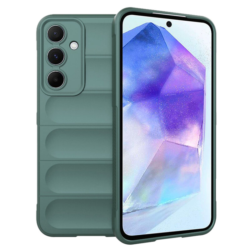 Husa Samsung Galaxy A55 5G Techsuit Magic Shield, verde