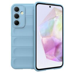 Husa Samsung Galaxy A35 5G Techsuit Magic Shield, bleu