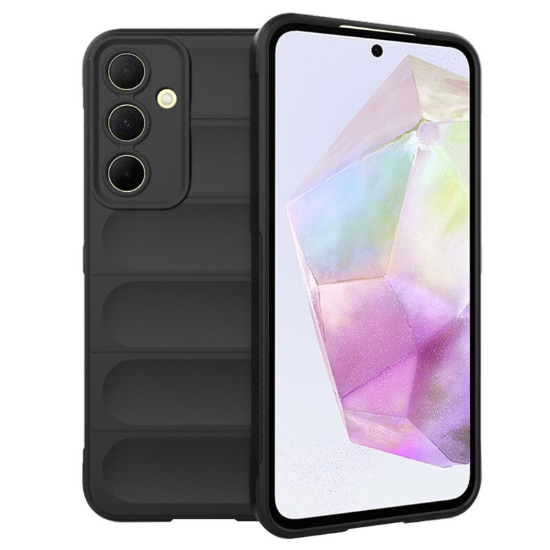 Husa Samsung Galaxy A35 5G Techsuit Magic Shield, negru