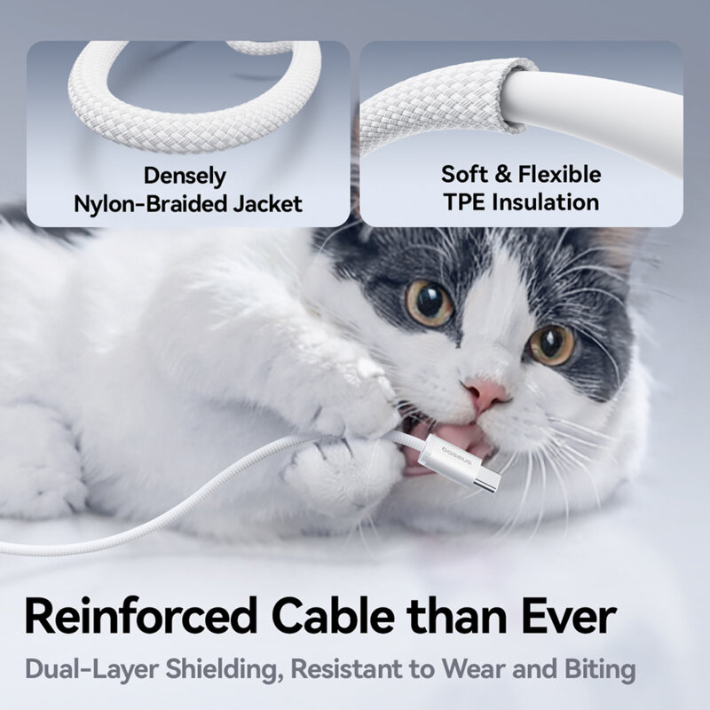 Cablu incarcare Type-C 100W Baseus Dynamic 4, 1m, negru, P10381400111-00