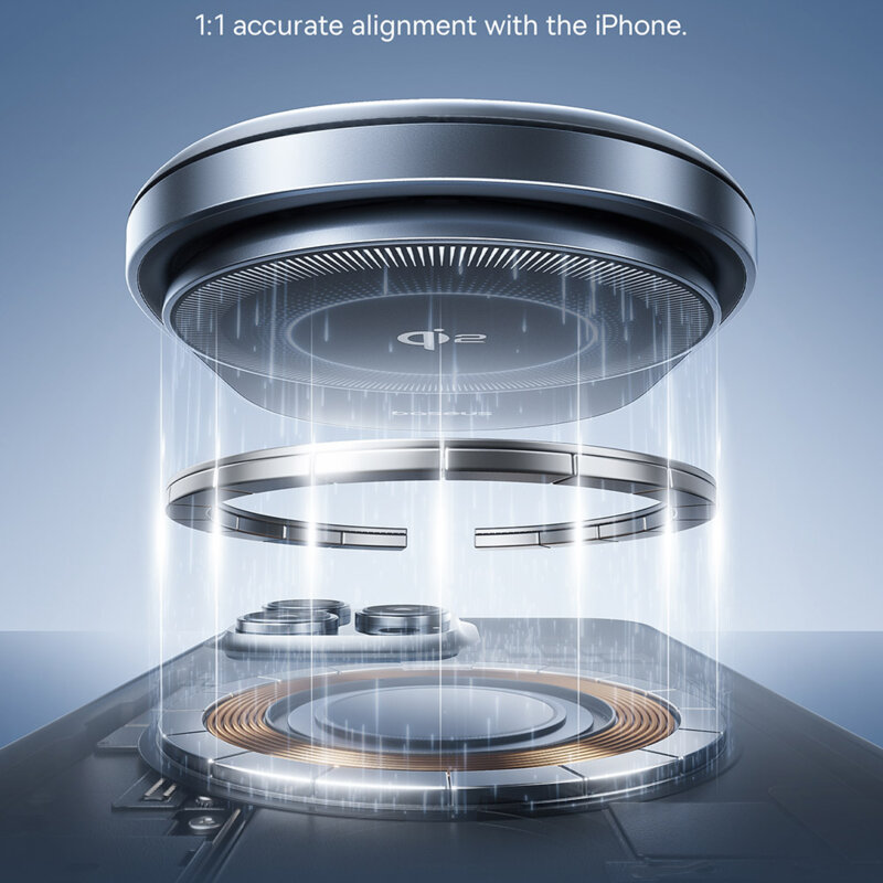 Suport auto magnetic cu ventilatie 15W Baseus PrimeTrip VC1 Pro