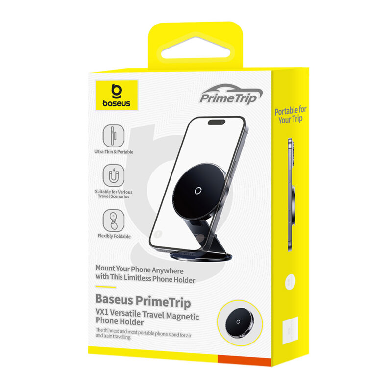 Suport auto magnetic pentru calatorie Baseus PrimeTrip VX1 Versatile