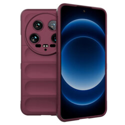 Husa Xiaomi 14 Ultra Techsuit Magic Shield, bordo