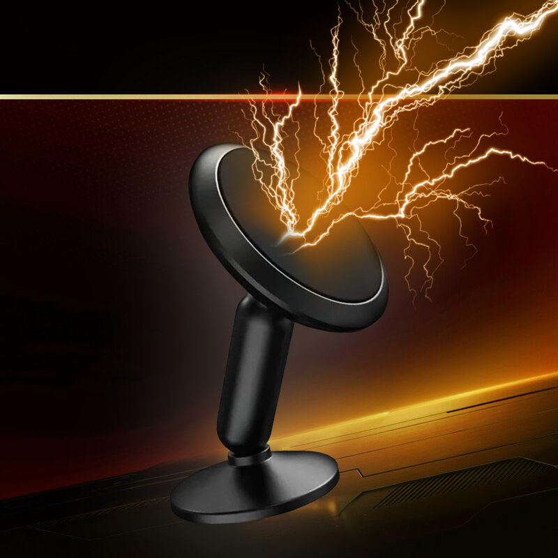 Suport magnetic premium pentru masina, birou metalic Techsuit TinyGrip S11