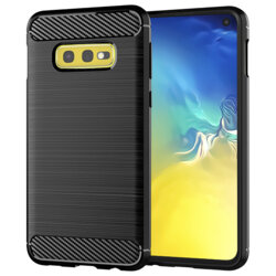 Husa Samsung Galaxy S10e Techsuit Carbon Silicone, negru