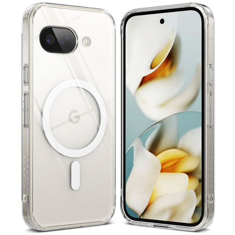 Husa Google Pixel 9a Ringke Fusion MagSafe, transparenta