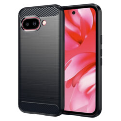 Husa Google Pixel 9a Techsuit Carbon Silicone, negru